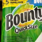 Bounty Quick-Size Paper Towels, White, 16 Family Rolls = 40 Regular Rolls (Packaging May Vary)