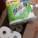 Bounty Quick-Size Paper Towels, White, 16 Family Rolls = 40 Regular Rolls (Packaging May Vary)